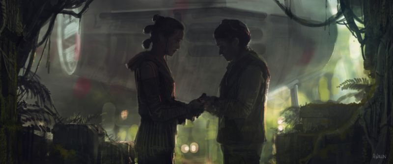 Rey و Leia في دراسة تأليف مدرجة في 
