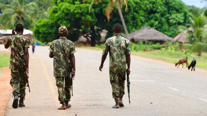وتكافح القوات من أجل هزيمة المسلحين في موزمبيق