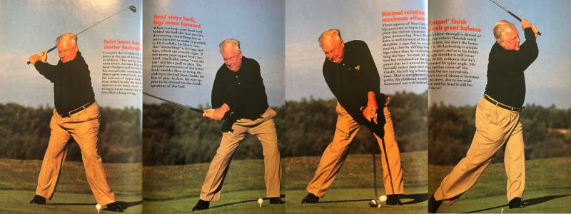A Norman swing sequence that ran in Golf Digest in December 1995.