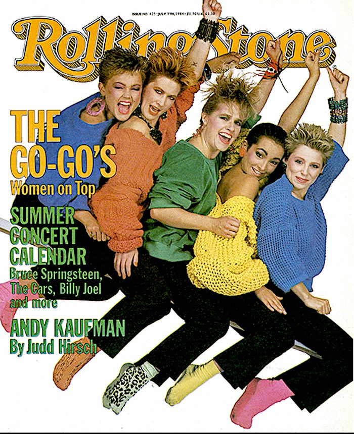 الذهاب على غلاف رولينج ستون ، 1984. (الصورة: رولينج ستون)